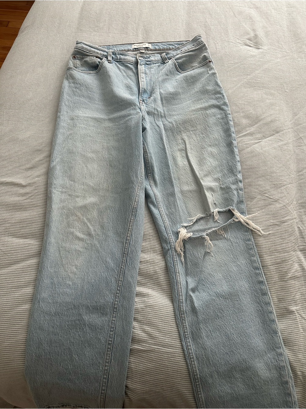 Abercrombie & Fitch 90’s Straight Ultra High Rise - Curve Love